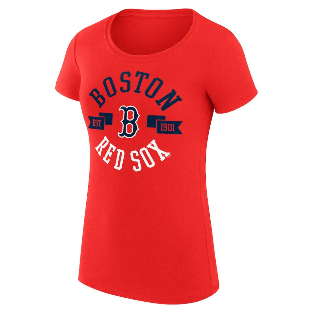 Boston Red Sox G-III 4Her by Carl Banks Women's Super-Slim Fit Lightweight City Graphic T-Shirt Online