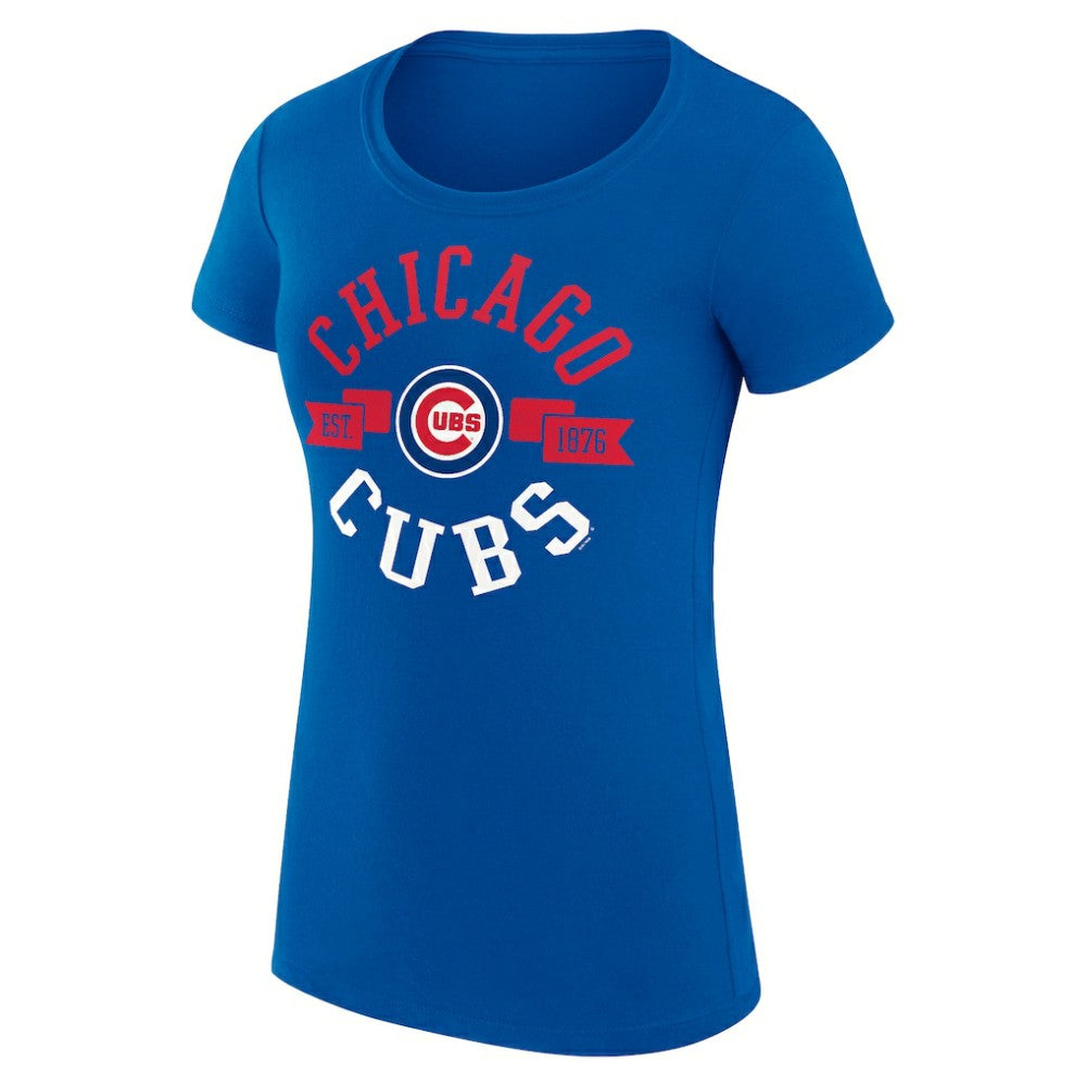 Chicago Cubs G-III 4Her by Carl Banks Women's Super-Slim Fit Lightweight City Graphic T-Shirt Online