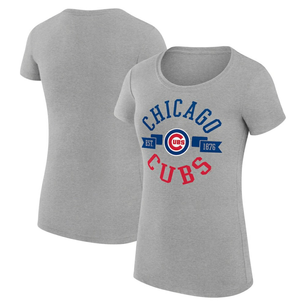Chicago Cubs G-III 4Her by Carl Banks Women's Super-Slim Fit Lightweight City Graphic T-Shirt Online