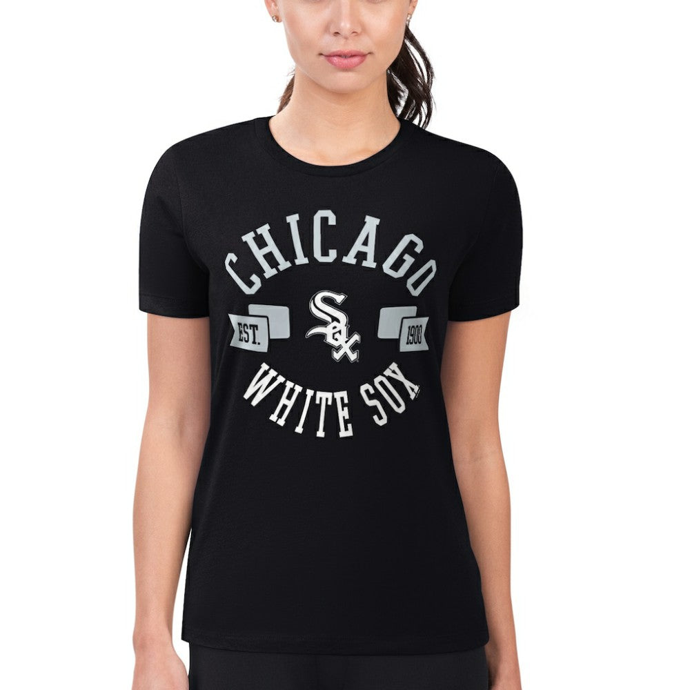 Chicago White Sox G-III 4Her by Carl Banks Women's Super-Slim Fit Lightweight City Graphic T-Shirt Online