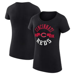 Cincinnati Reds G-III 4Her by Carl Banks Women's Super-Slim Fit Lightweight City Graphic T-Shirt Sale