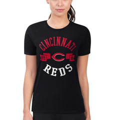 Cincinnati Reds G-III 4Her by Carl Banks Women's Super-Slim Fit Lightweight City Graphic T-Shirt Sale