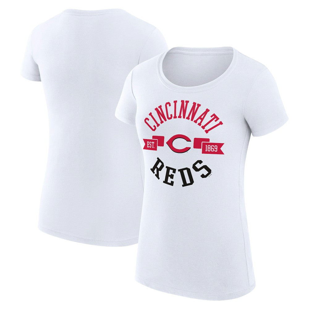 Cincinnati Reds G-III 4Her by Carl Banks Women's Super-Slim Fit Lightweight City Graphic T-Shirt Online