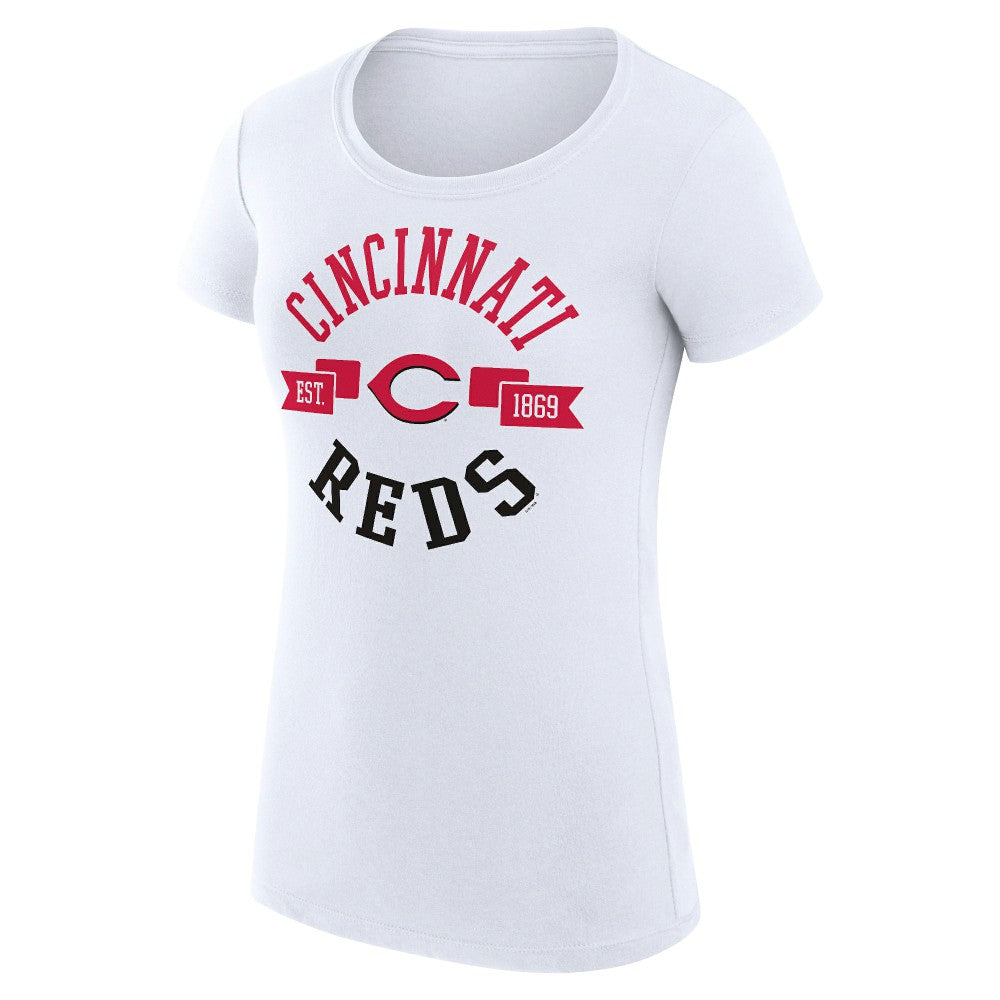 Cincinnati Reds G-III 4Her by Carl Banks Women's Super-Slim Fit Lightweight City Graphic T-Shirt Online