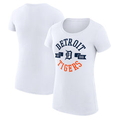 Detroit Tigers G-III 4Her by Carl Banks Women's Super-Slim Fit Lightweight City Graphic T-Shirt Clearance