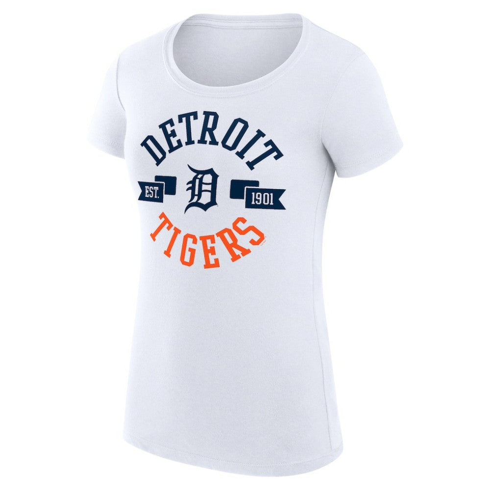Detroit Tigers G-III 4Her by Carl Banks Women's Super-Slim Fit Lightweight City Graphic T-Shirt Clearance