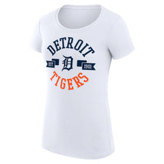 Detroit Tigers G-III 4Her by Carl Banks Women's Super-Slim Fit Lightweight City Graphic T-Shirt Clearance