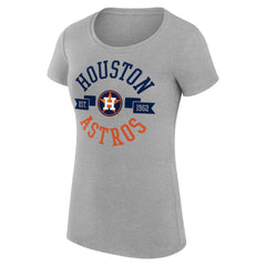 Houston Astros G-III 4Her by Carl Banks Women's Super-Slim Fit Lightweight City Graphic T-Shirt Clearance