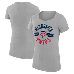 Minnesota Twins G-III 4Her by Carl Banks Women's Super-Slim Fit Lightweight City Graphic T-Shirt Sale