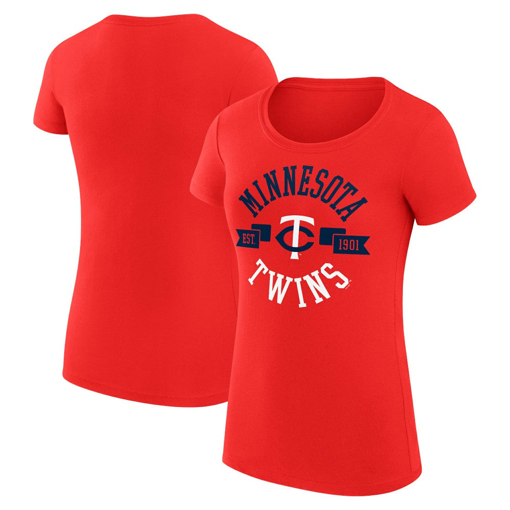 Minnesota Twins G-III 4Her by Carl Banks Women's Super-Slim Fit Lightweight City Graphic T-Shirt Online