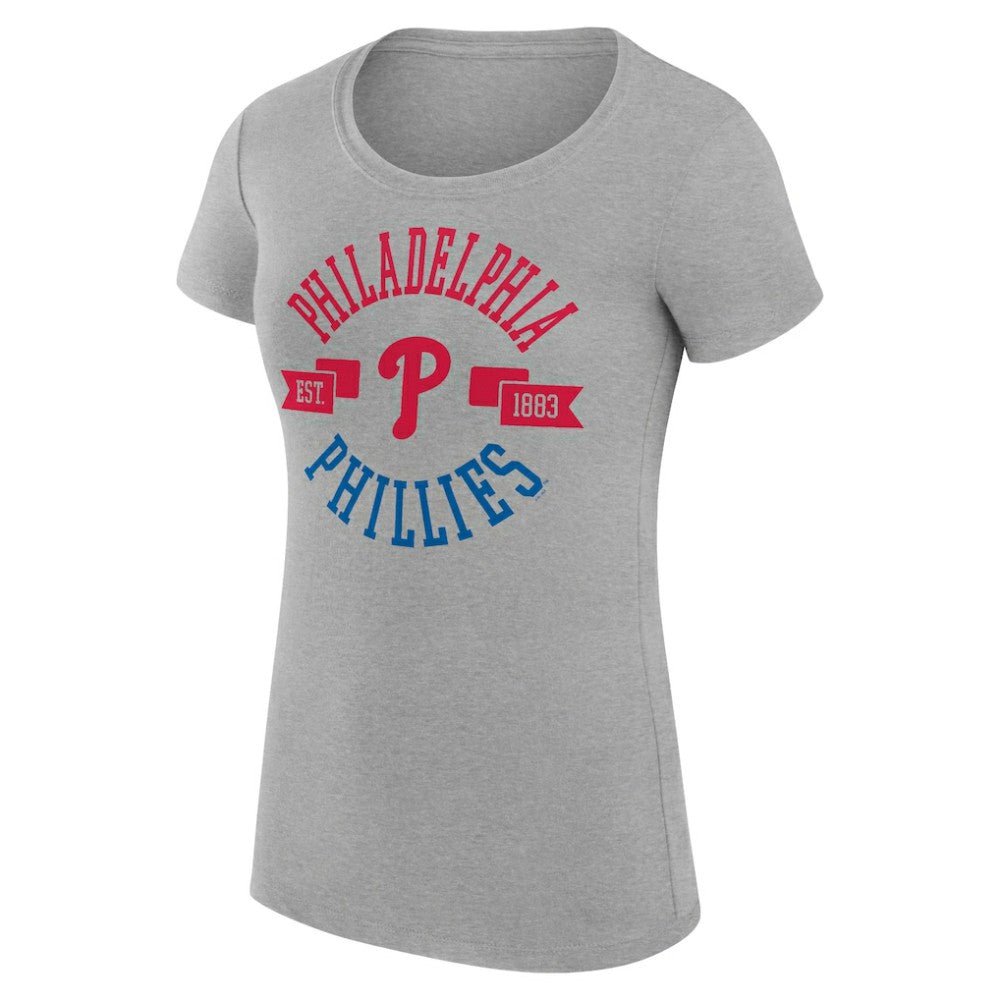 Philadelphia Phillies G-III 4Her by Carl Banks Women's Super-Slim Fit Lightweight City Graphic T-Shirt Online