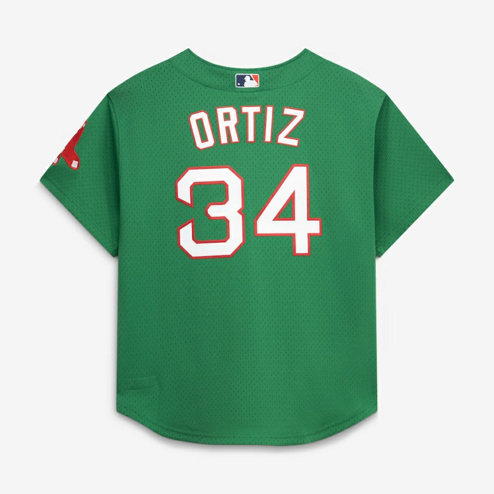 David Ortiz Boston Red Sox Mitchell & Ness Cooperstown Collection Mesh Batting Practice Jersey Lifestyle