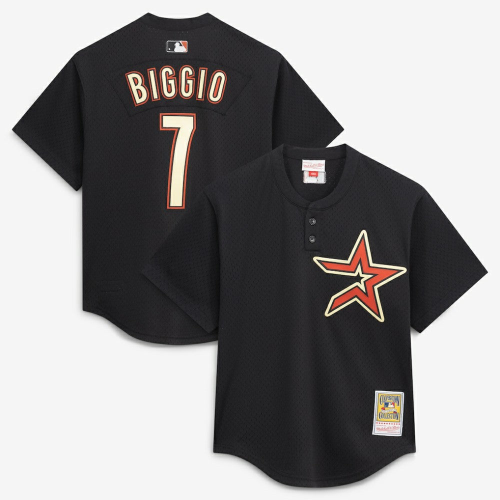 Craig Biggio Houston Astros Mitchell & Ness Authentic Batting Practice Jersey Clearance