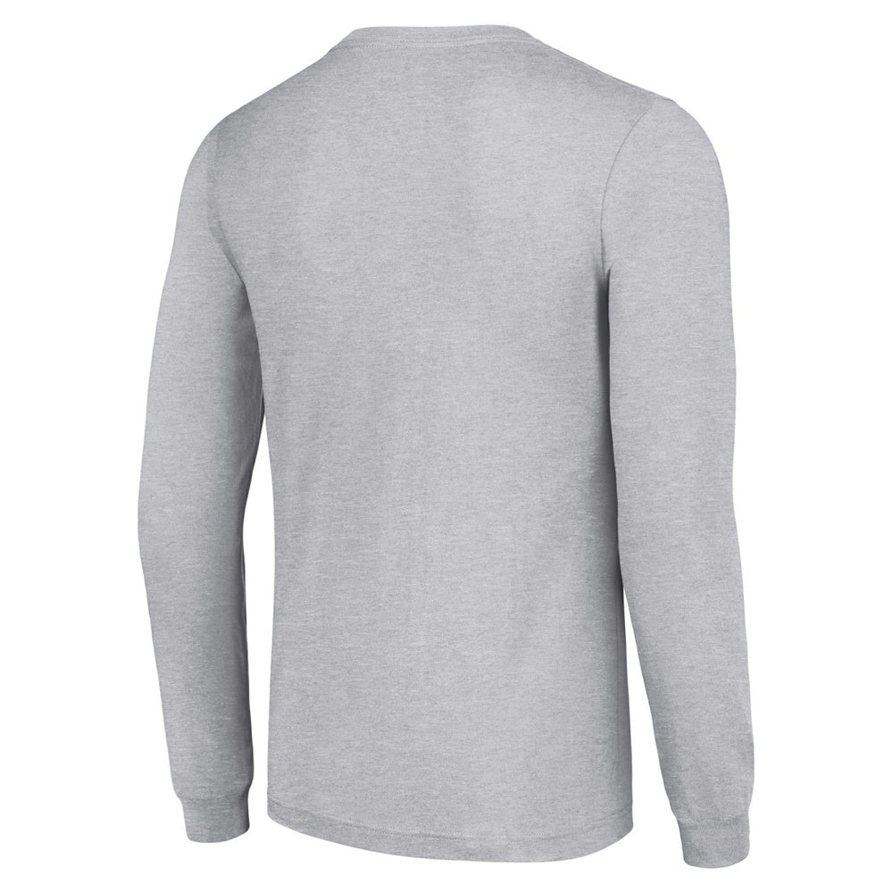 Detroit Lions Starter Tailsweep Long Sleeve T-Shirt Heather Gray - NFL