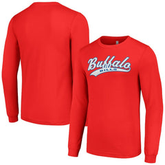 Buffalo Bills Starter Tailsweep Long Sleeve T-Shirt Red - NFL