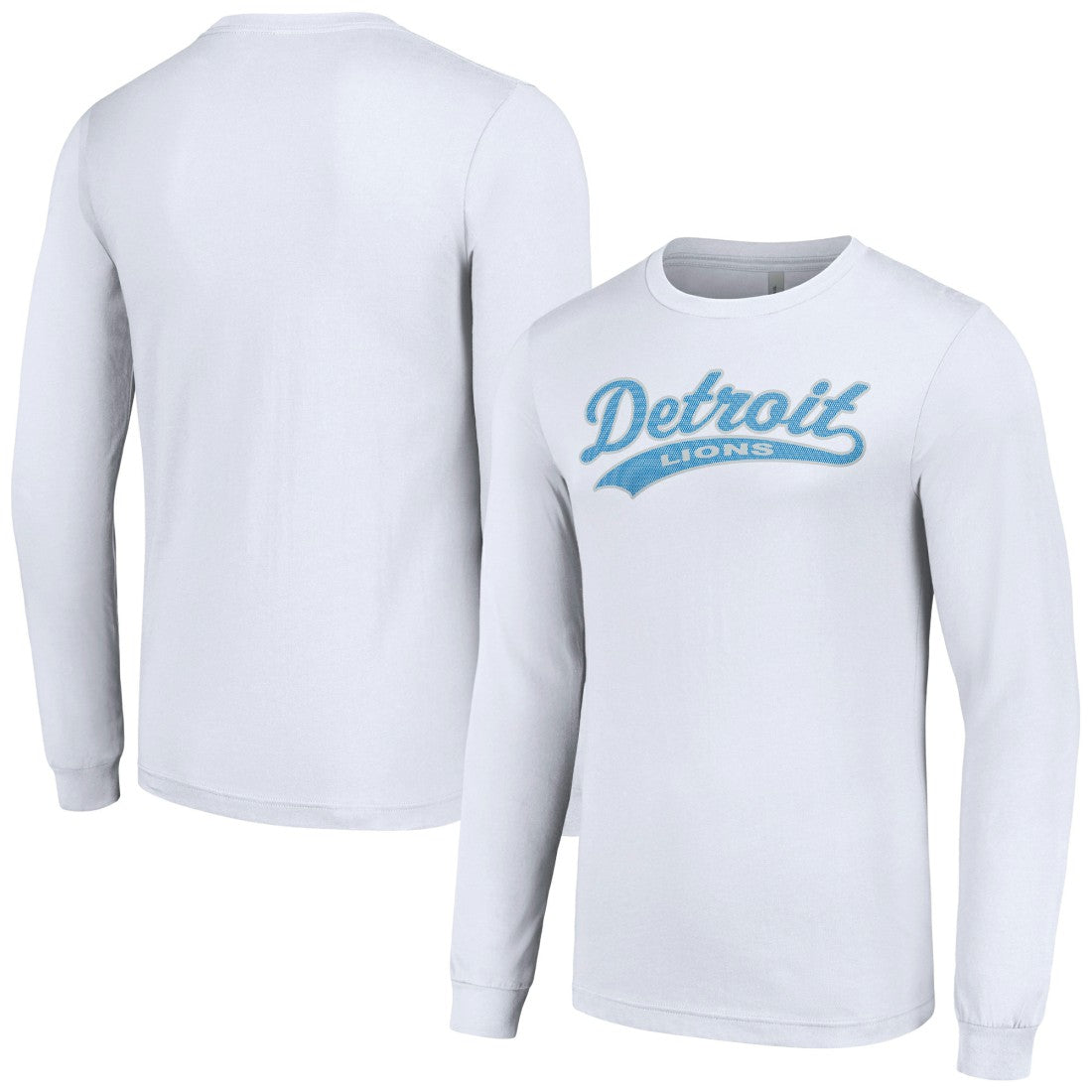 Detroit Lions Starter Tailsweep Long Sleeve T-Shirt White - NFL