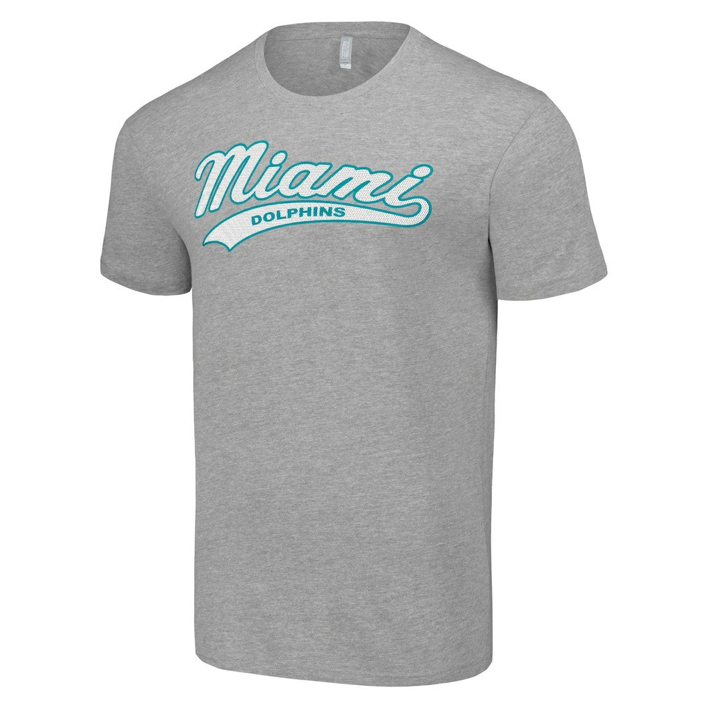 Miami Dolphins Starter Tailsweep T-Shirt Heather Gray - NFL