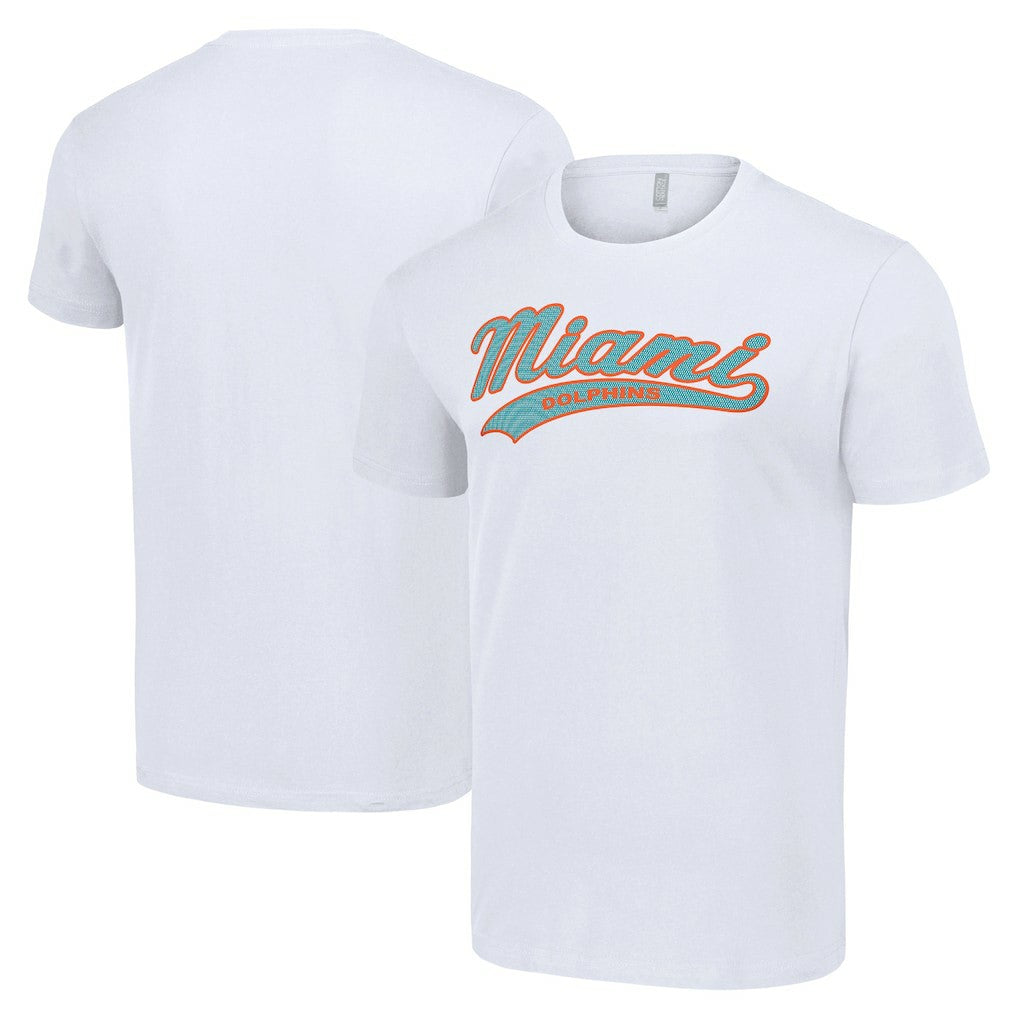 Miami Dolphins Starter Tailsweep T-Shirt White - NFL
