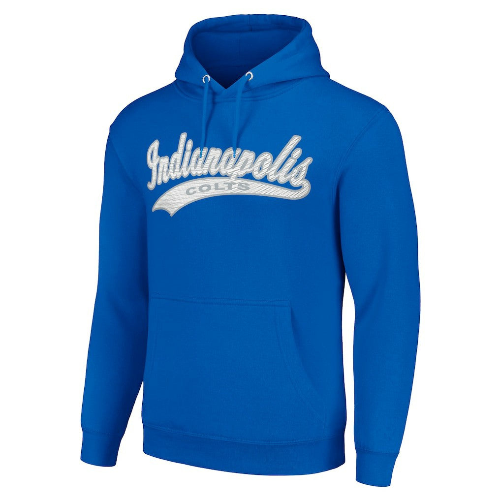 Indianapolis Colts Starter Unisex Tailsweep Pullover Hoodie Royal - NFL