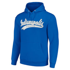 Indianapolis Colts Starter Unisex Tailsweep Pullover Hoodie Royal - NFL