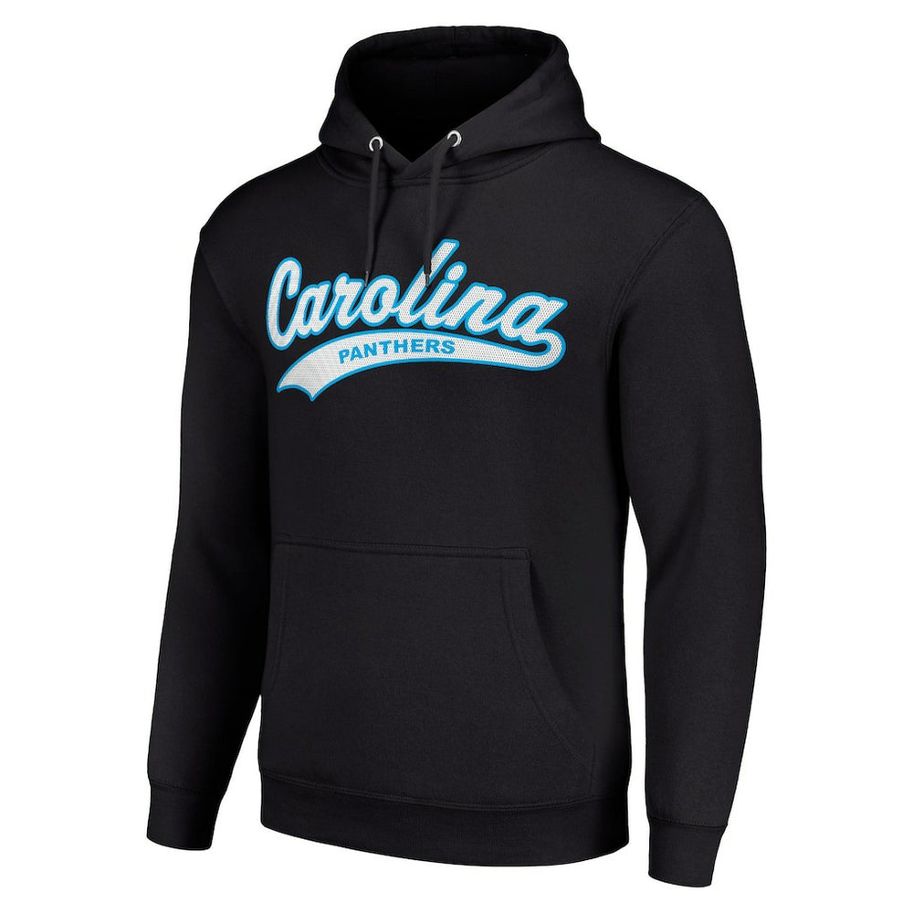 Carolina Panthers Starter Unisex Tailsweep Pullover Hoodie Black - NFL