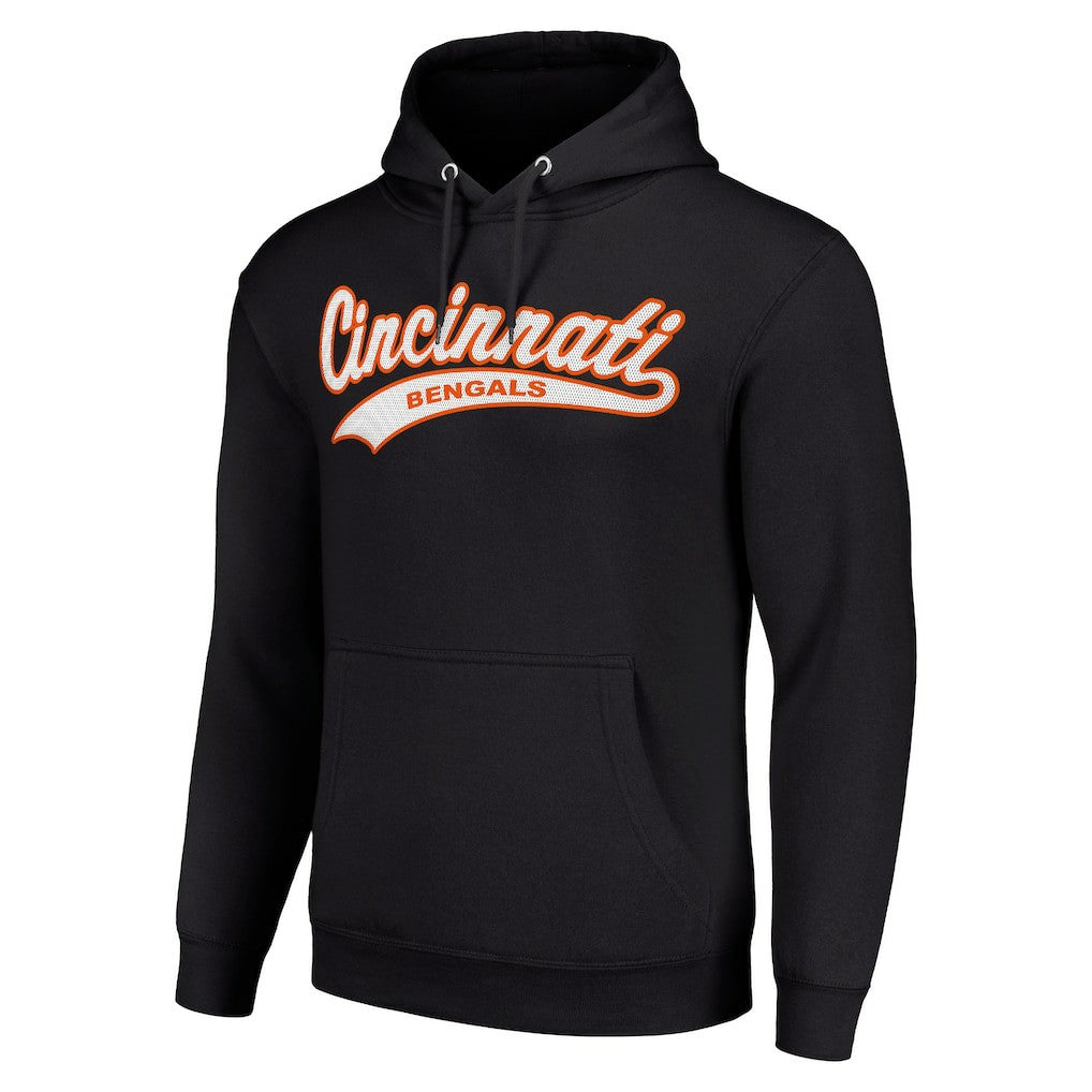Cincinnati Bengals Starter Unisex Tailsweep Pullover Hoodie Black - NFL