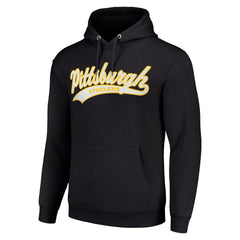 Pittsburgh Steelers Starter Unisex Tailsweep Pullover Hoodie Black - NFL