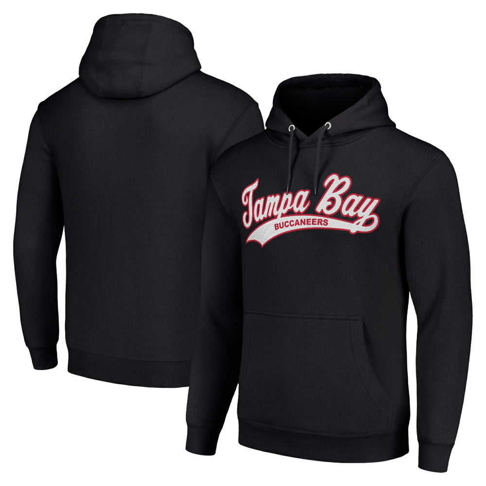 Tampa Bay Buccaneers Starter Unisex Tailsweep Pullover Hoodie Black - NFL