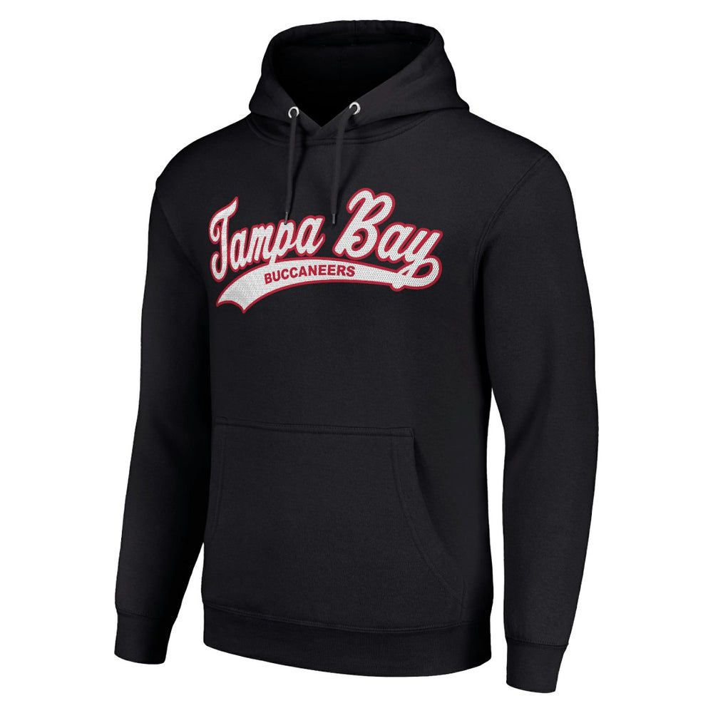 Tampa Bay Buccaneers Starter Unisex Tailsweep Pullover Hoodie Black - NFL