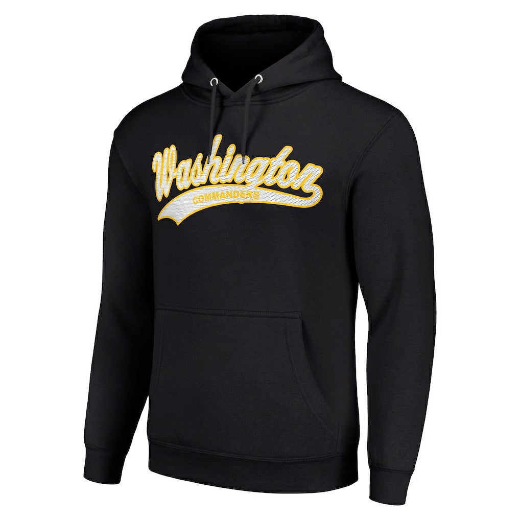 Washington Commanders Starter Unisex Tailsweep Pullover Hoodie Black - NFL