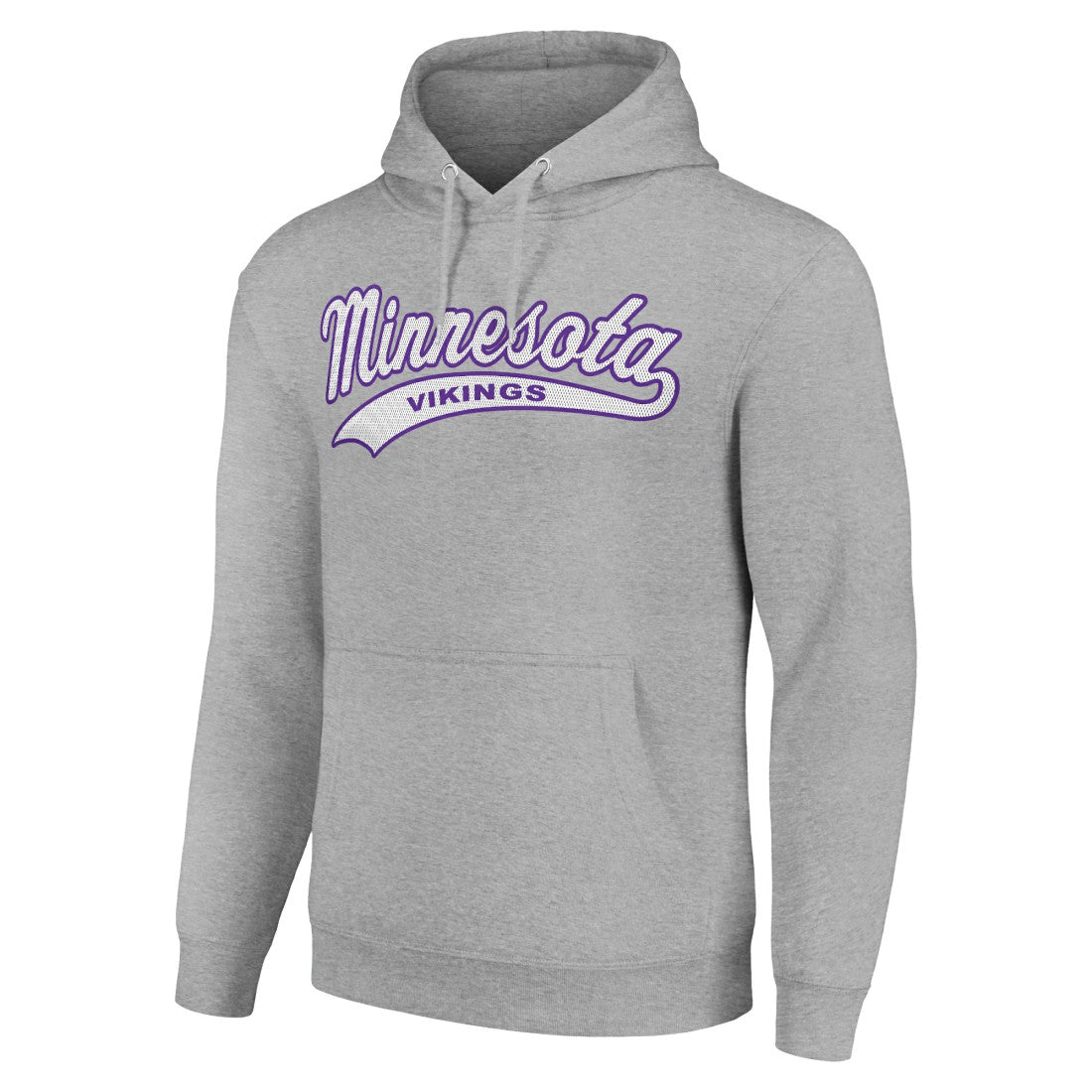 Minnesota Vikings Starter Unisex Tailsweep Pullover Hoodie Heather Gray - NFL