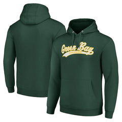 Green Bay Packers Starter Unisex Tailsweep Pullover Hoodie Green - NFL