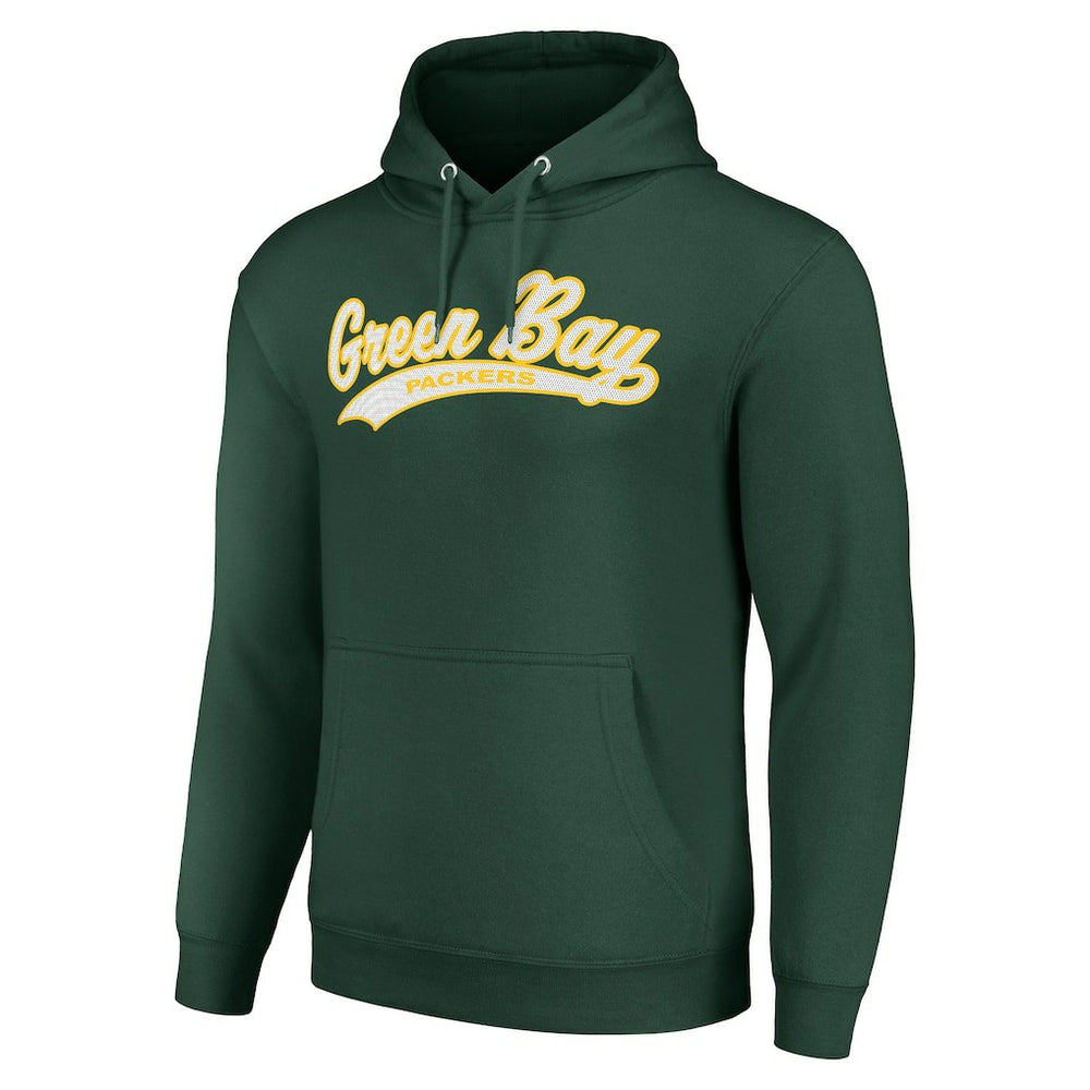 Green Bay Packers Starter Unisex Tailsweep Pullover Hoodie Green - NFL
