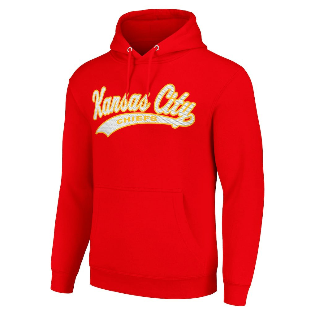 Kansas City Chiefs Starter Unisex Tailsweep Pullover Hoodie Red - NFL