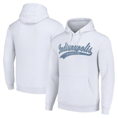 Indianapolis Colts Starter Unisex Tailsweep Pullover Hoodie White - NFL