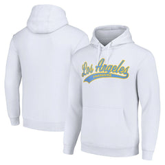 Los Angeles Chargers Starter Unisex Tailsweep Pullover Hoodie White - NFL