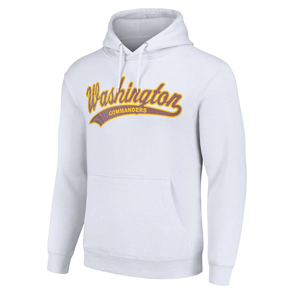Washington Commanders Starter Unisex Tailsweep Pullover Hoodie White - NFL