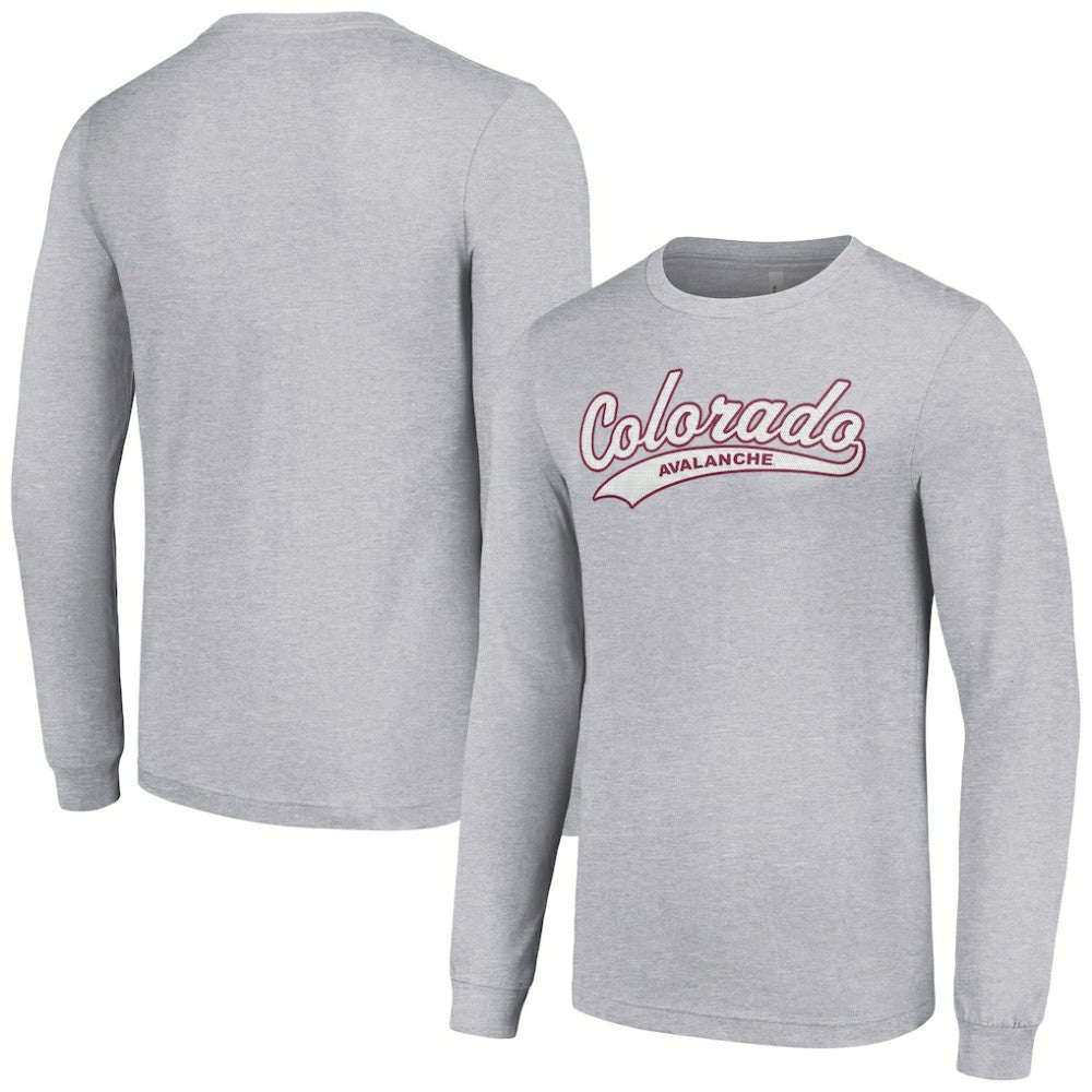 Colorado Avalanche - Starter Tailsweep T-Shirt Heather Gray