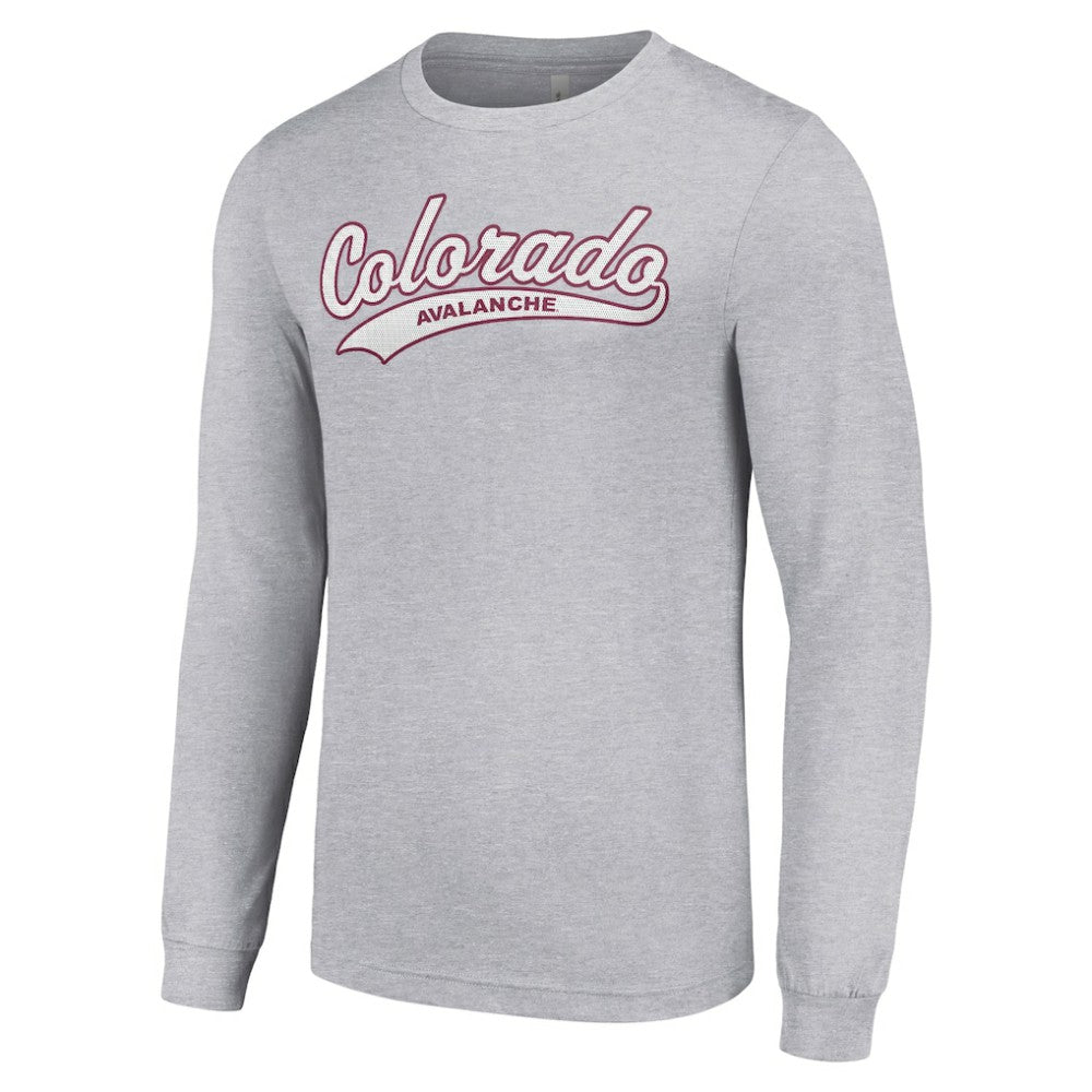 Colorado Avalanche - Starter Tailsweep T-Shirt Heather Gray