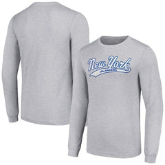 New York Islanders - Starter Tailsweep T-Shirt Heather Gray