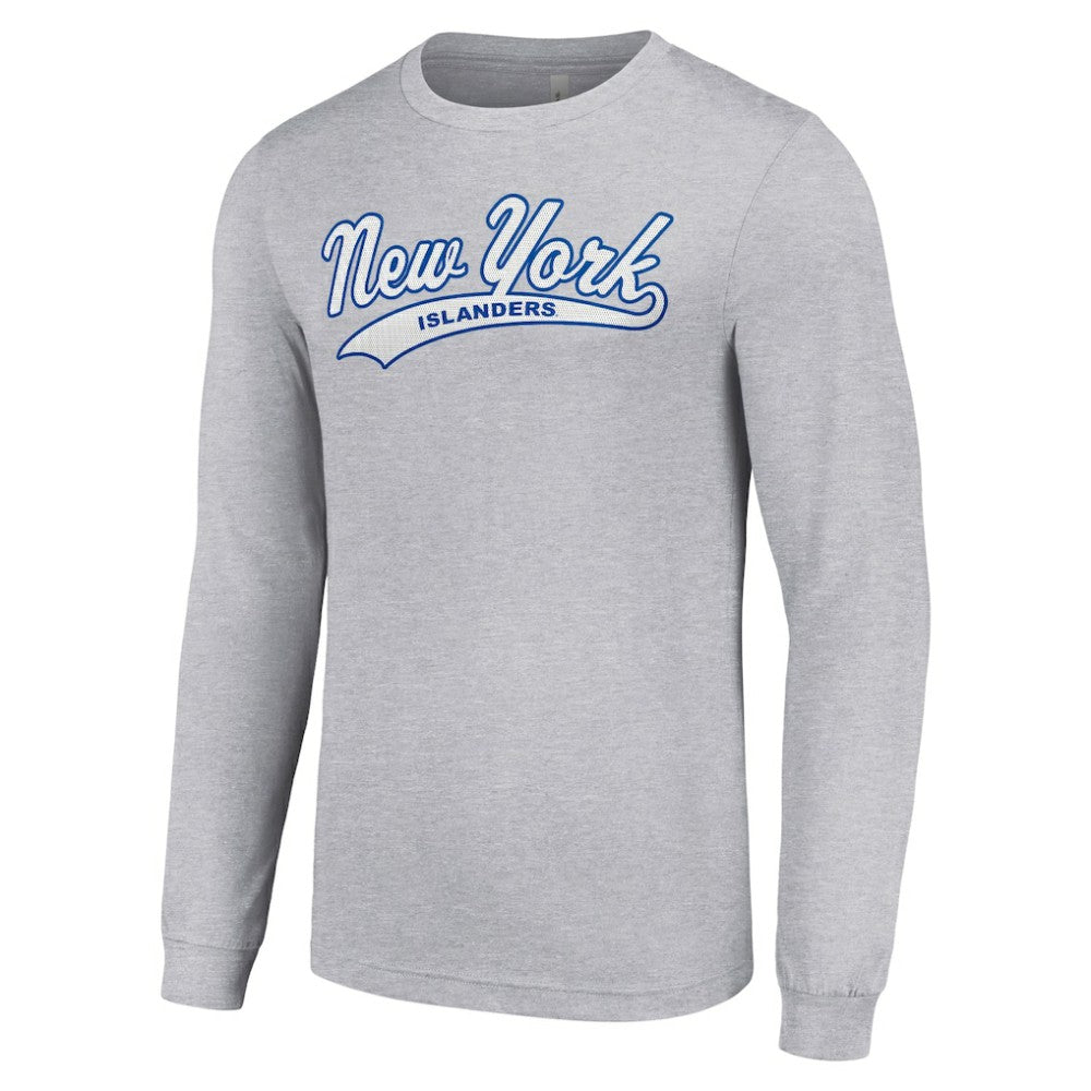 New York Islanders - Starter Tailsweep T-Shirt Heather Gray
