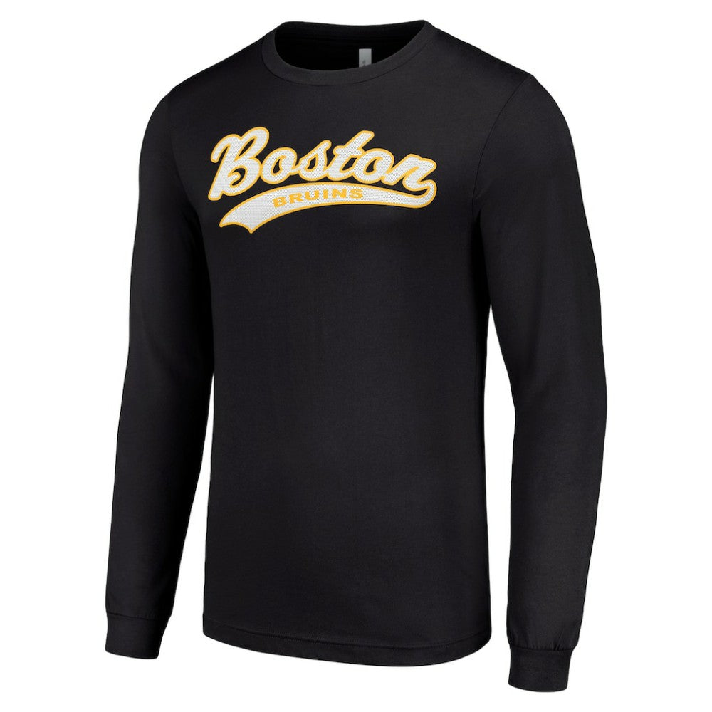 Boston Bruins Starter Tailsweep T-Shirt Black