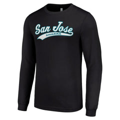 San Jose Sharks - Starter Tailsweep T-Shirt Black