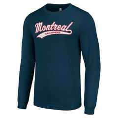 Montreal Canadiens - Starter Tailsweep T-Shirt Navy