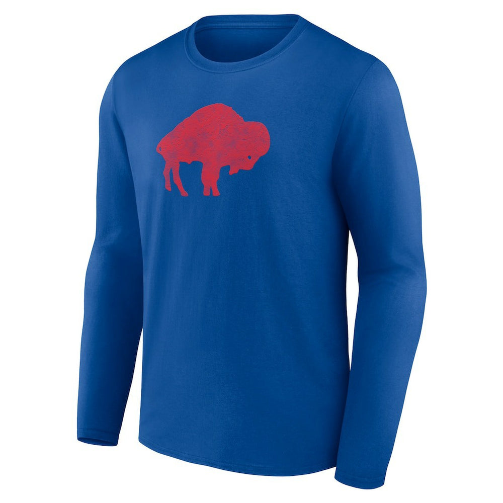 Buffalo Bills Throwback Long Sleeve T-Shirt Royal - NFL