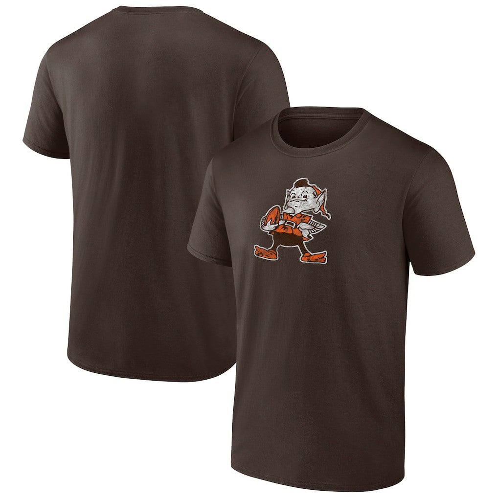 Cleveland Browns Throwback T-Shirt Brown - NFL