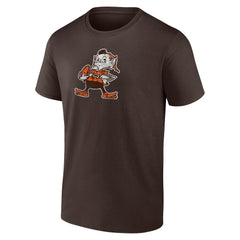 Cleveland Browns Throwback T-Shirt Brown - NFL