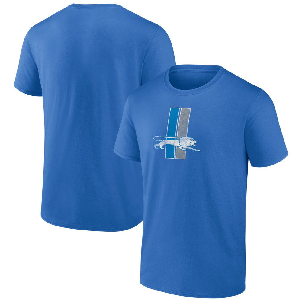 Detroit Lions Throwback T-Shirt Blue - NFL