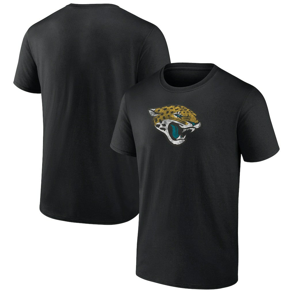Jacksonville Jaguars Throwback T-Shirt Black - NFL