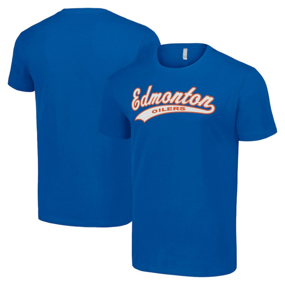 Edmonton Oilers - Starter Tailsweep T-Shirt Royal
